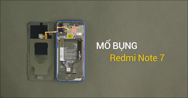 di động v24h Mổ bụng Redmi Note 7: Có gì bên trong chiếc smartphone “quốc dân” giá chưa đến 4 triệu đồng? ảnh 1