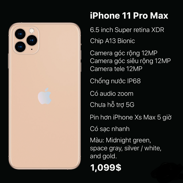 di động v24h Bộ 3 iPhone 11 Series - Chọn mẫu nào là