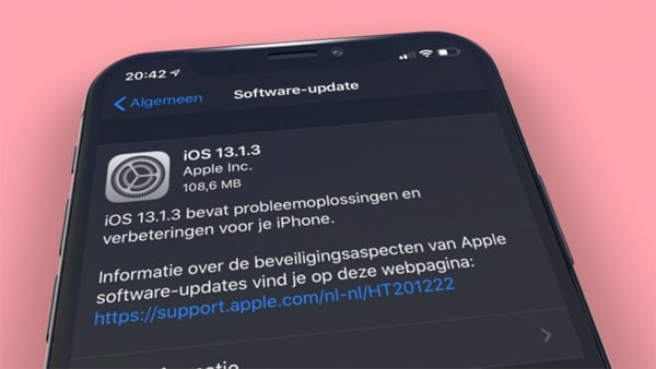 Cập nhật iOS 13.1.3 chính thức, chỉ 100MB, sửa nhiều lỗi