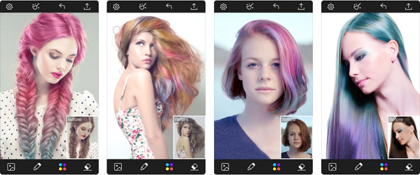 di động v24h Cách thay đổi màu tóc cực độc với 4 ứng dụng này trên iPhone ảnh 2
