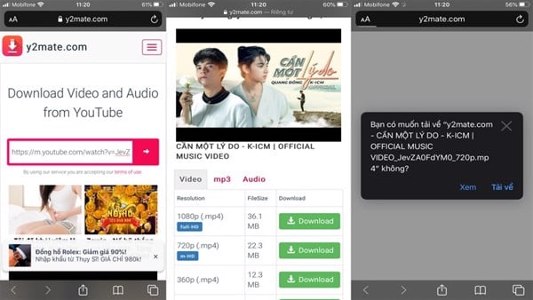 di động v24h Hướng dẫn tải nhạc và video trên mạng về iPhone trực tiếp đơn giản nhất ảnh 2