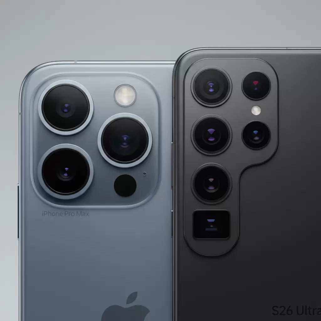 Thiết kế camera khác biệt thể hiện triết lý chụp ảnh riêng iPhone chú trọng chất lượng video Samsung tập trung vào khả năng zoom