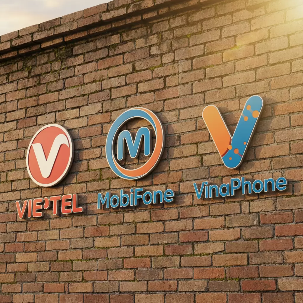 Ba nhà mạng lớn Viettel MobiFone và VinaPhone chiếm lĩnh thị trường viễn thông Việt Nam