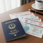 Hồ sơ cần thiết để đăng ký SIM du lịch hợp pháp bao gồm Hộ chiếu và Visa